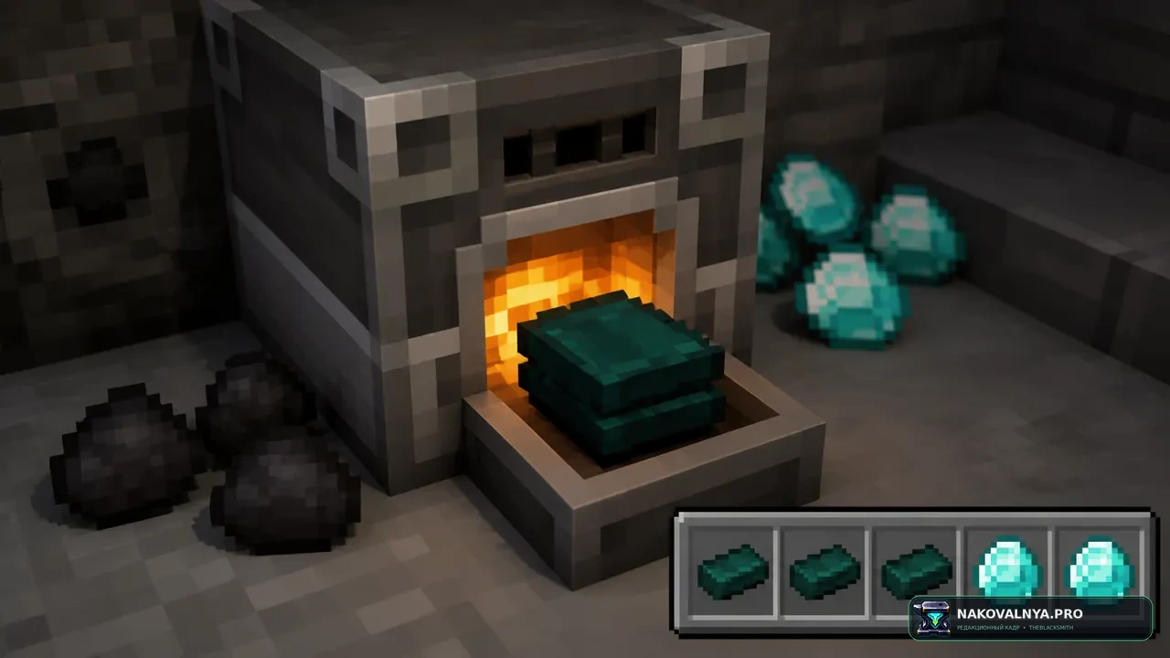 Enderite Mod: эндеритовое снаряжение и выживание в пустоте — редакционная иллюстрация 3 из 3