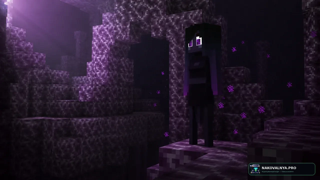 Enderwomen: женственный образ эндермена — редакционная иллюстрация 2 из 3