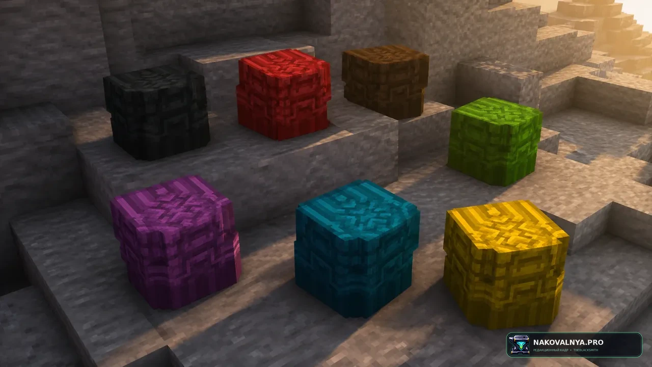 Enhanced Shulkers x Fresh Animations: совместимость улучшенных шалкеров с Fresh Animations — редакционная иллюстрация 2 из 3