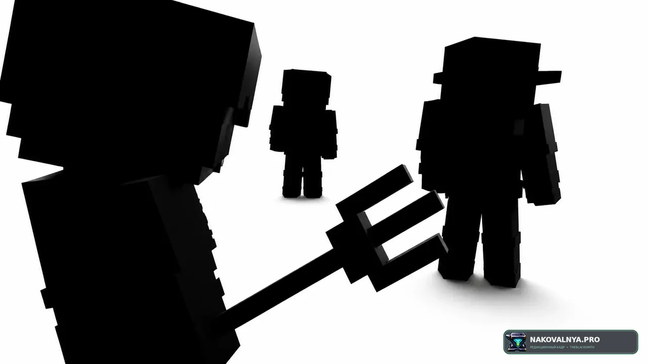 EntityMask shader: маску персонажа для хромакея — редакционная иллюстрация 3 из 3