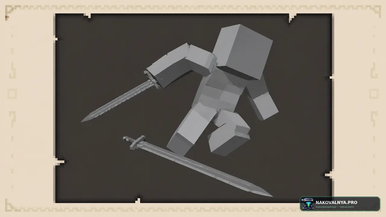 Epic Fight - Sword Soaring: воздушные техники меча для Epic Fight — редакционная иллюстрация 3 из 3