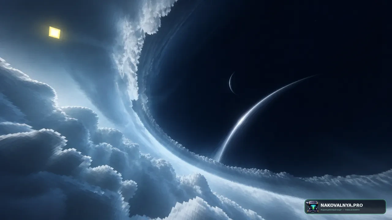 Ethereal Sky Overlay: эфирное космическое небо — редакционная иллюстрация 2 из 3