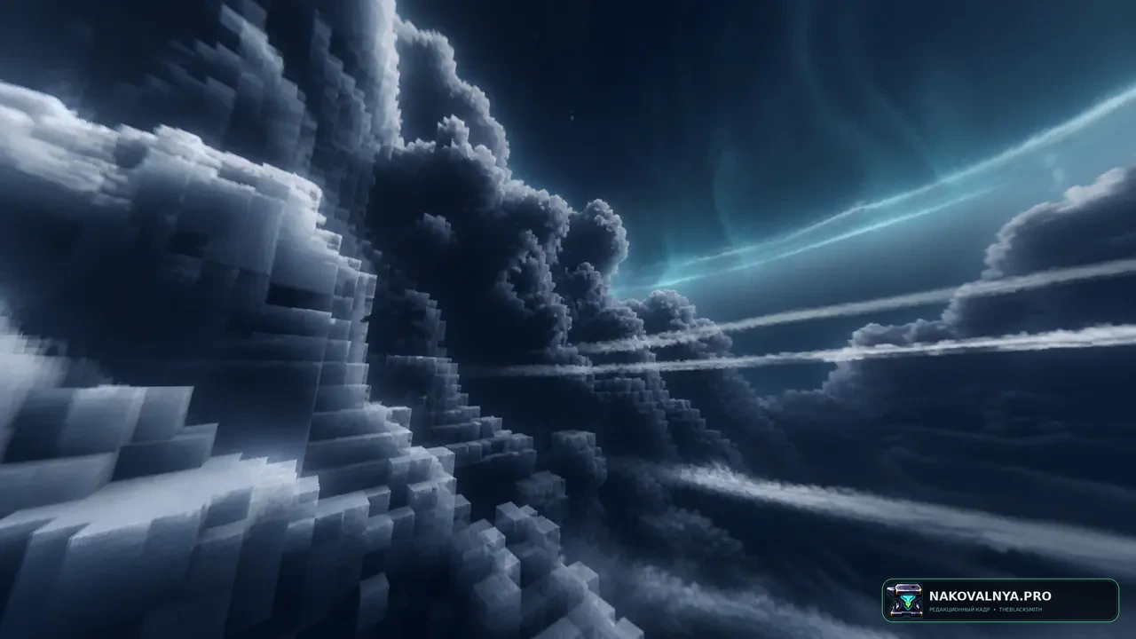 Ethereal Sky Overlay: эфирное космическое небо — редакционная иллюстрация 3 из 3