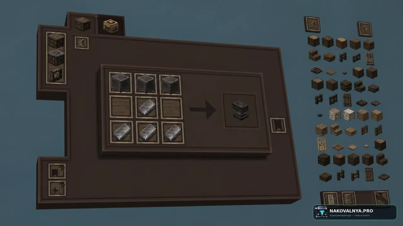 Изображение к проекту Excalibur | Just Enough Items (JEI) Support
