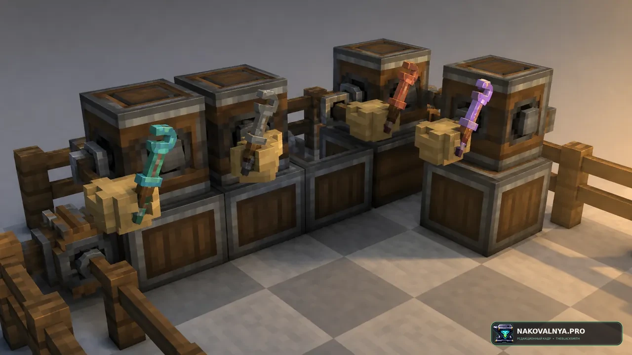 Create: Extended Wrenches: настраиваемые ключи Create — редакционная иллюстрация 2 из 3