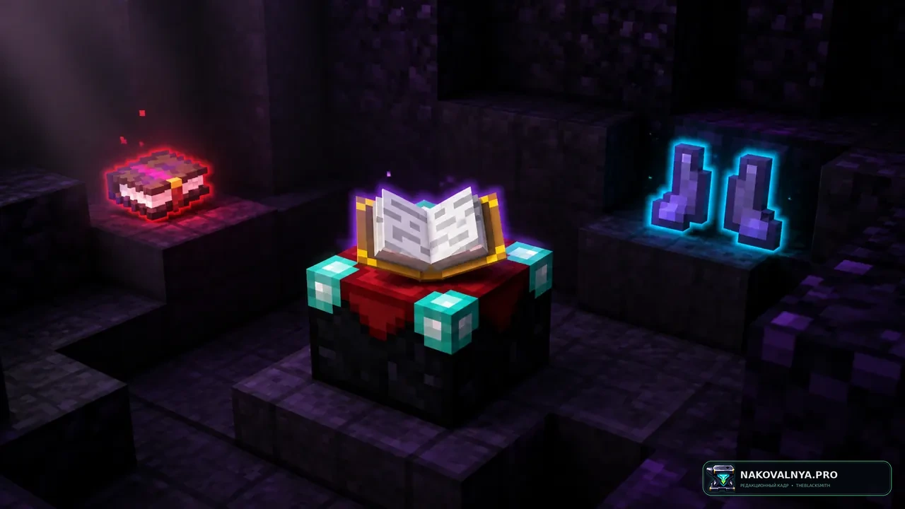 Extra Enchantments and Curses: новые зачарования и проклятия — редакционная иллюстрация 2 из 3