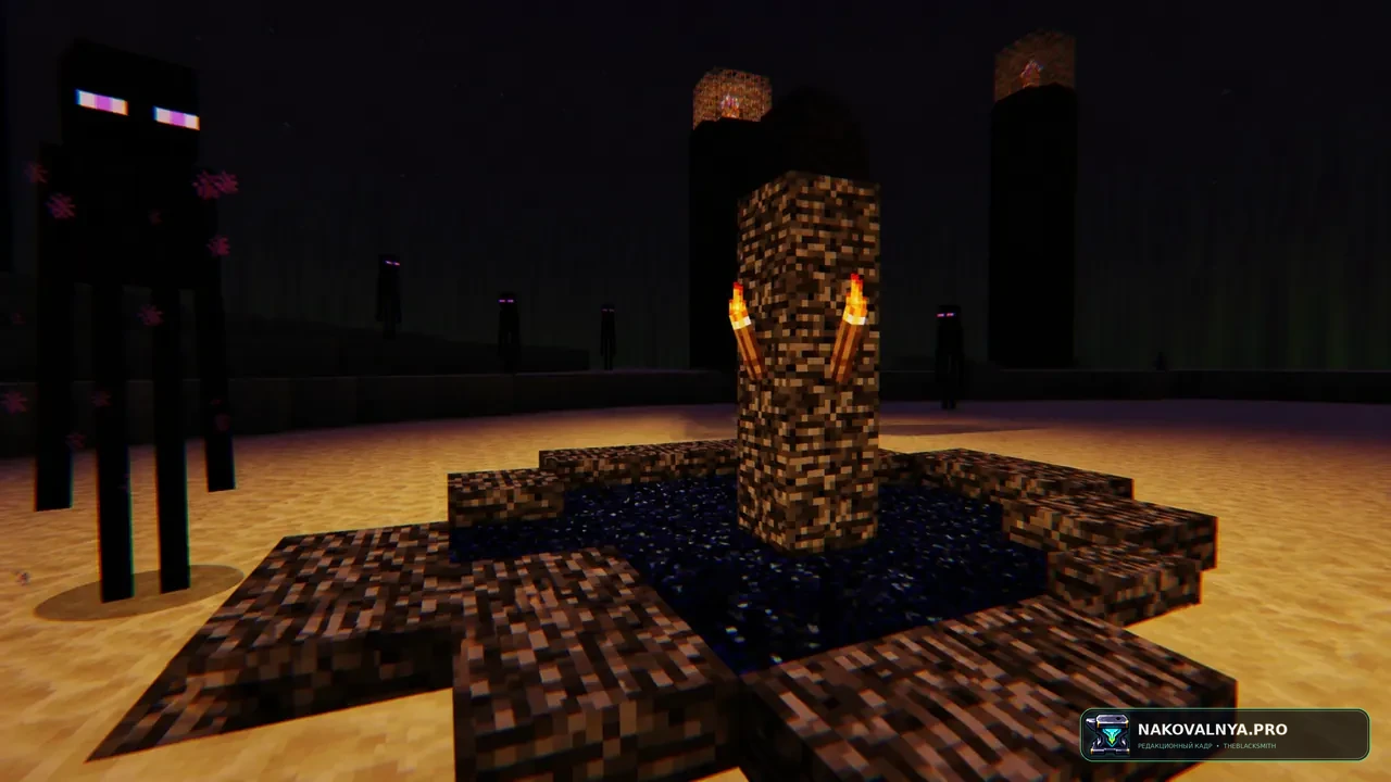 ExtremeDarknessShader: предельно тёмную картинку с эффектом постоянной ночи — редакционная иллюстрация 3 из 3