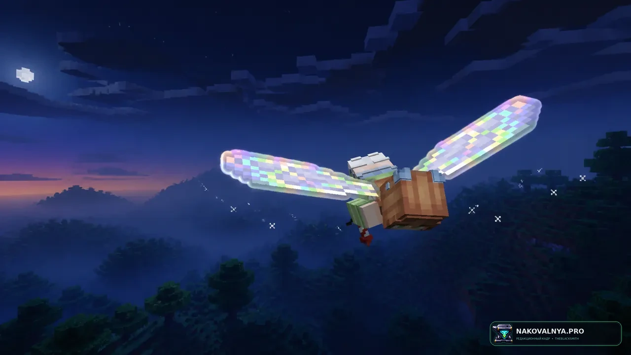 Изображение к проекту Fairy Wings Elytra