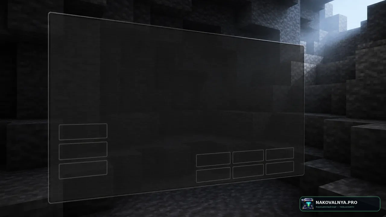 Faithful 32x - Transparent GUI: прозрачный интерфейс в стиле Faithful 32x — редакционная иллюстрация 2 из 3
