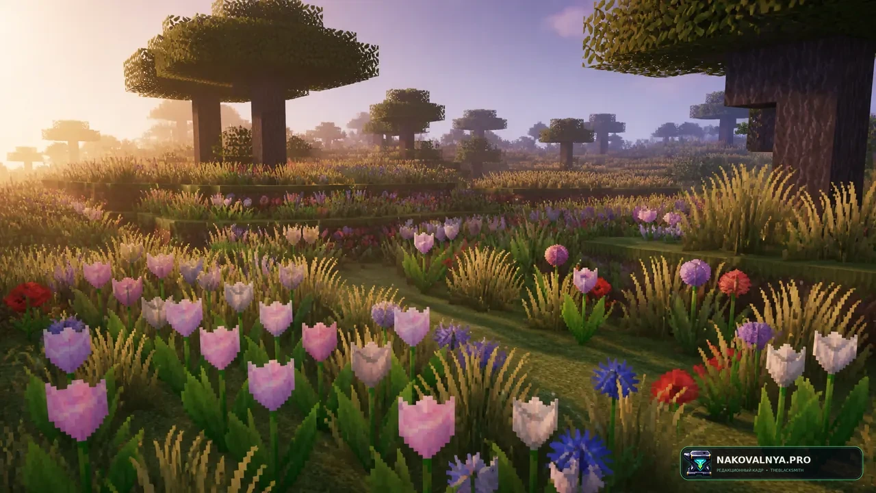 Faithful 64x - Alternative Environment: случайные варианты блоков и сущностей в стиле Faithful — редакционная иллюстрация 2 из 3