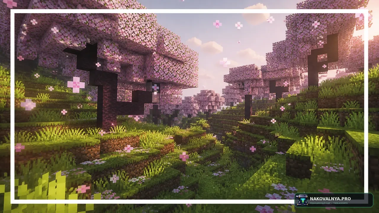 Falling Sakura (1.20 Update): лепестки и цветы сакуры — редакционная иллюстрация 2 из 3