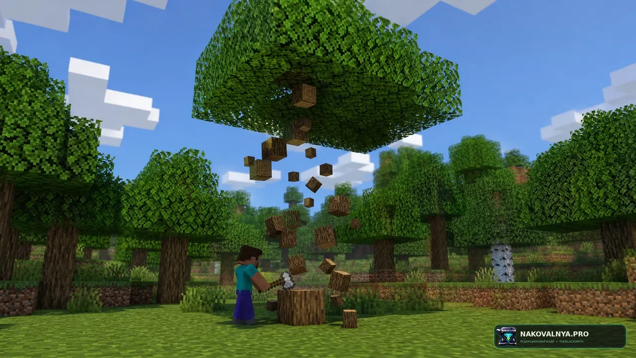 Изображение к проекту FallingTree