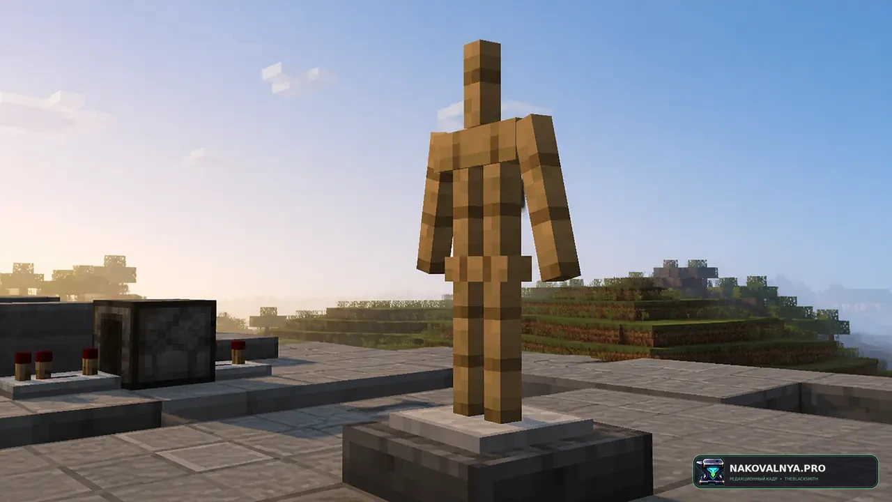Fancy Armor Stand Texture pack: декоративную модель стойки для брони — редакционная иллюстрация 2 из 3