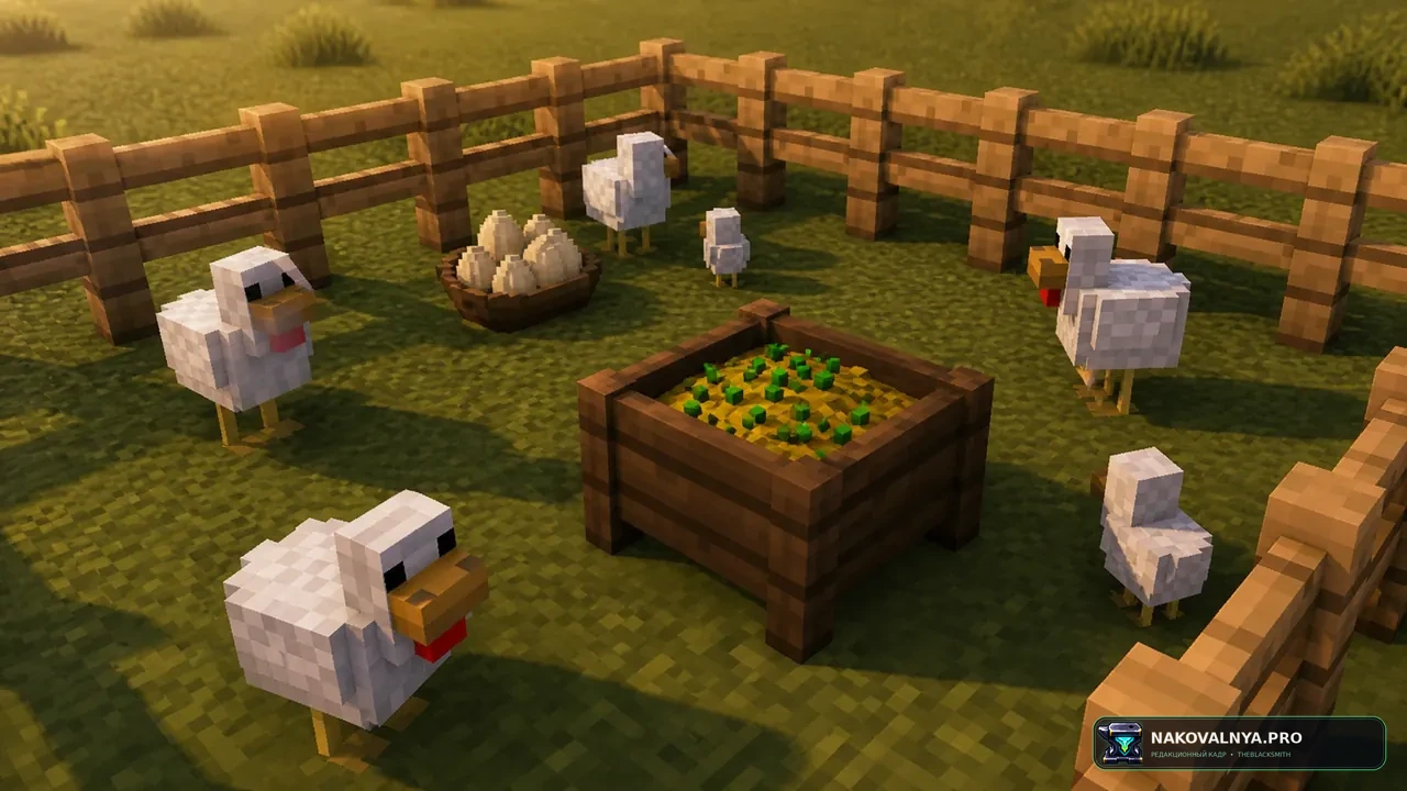 Farming for Blockheads: рынок семян и автоматизацию фермы — редакционная иллюстрация 2 из 3