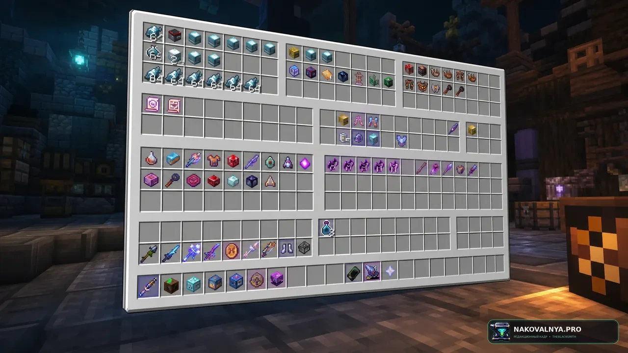 Firmament for Hypixel SkyBlock: удобный интерфейс для Hypixel SkyBlock — редакционная иллюстрация 2 из 3