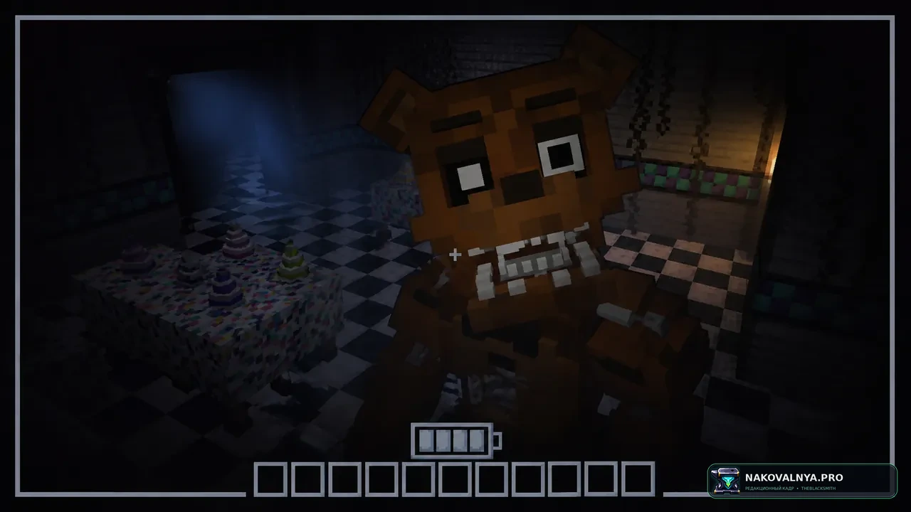 Five Nights at Freddy's 2: хоррор-карту с шестью ночами — редакционная иллюстрация 2 из 3