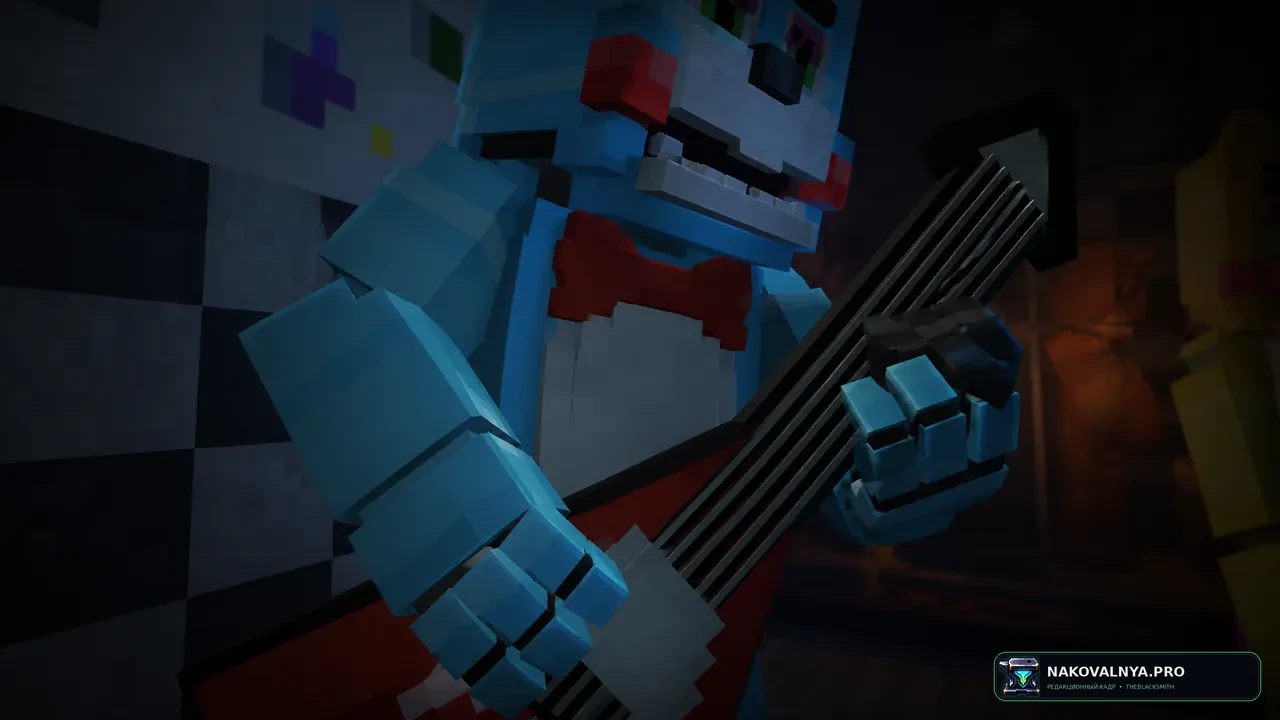 Five Nights at Freddy's 2: хоррор-карту с шестью ночами — редакционная иллюстрация 3 из 3