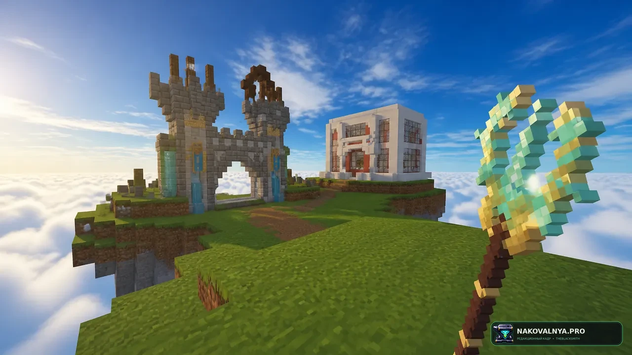 fiyrsky: оружие и предметы Hypixel SkyBlock — редакционная иллюстрация 2 из 3
