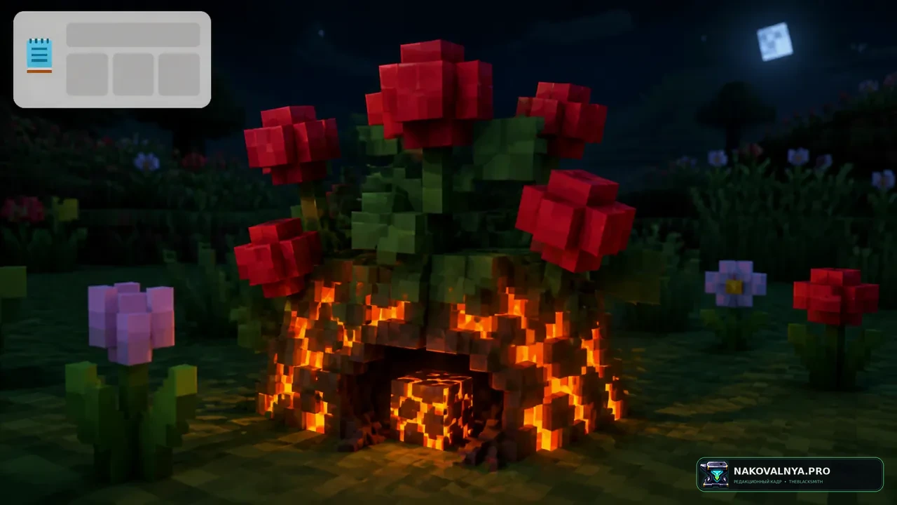 Flower Mimics: цветы-мимики и ночные внезапные нападения — редакционная иллюстрация 3 из 3