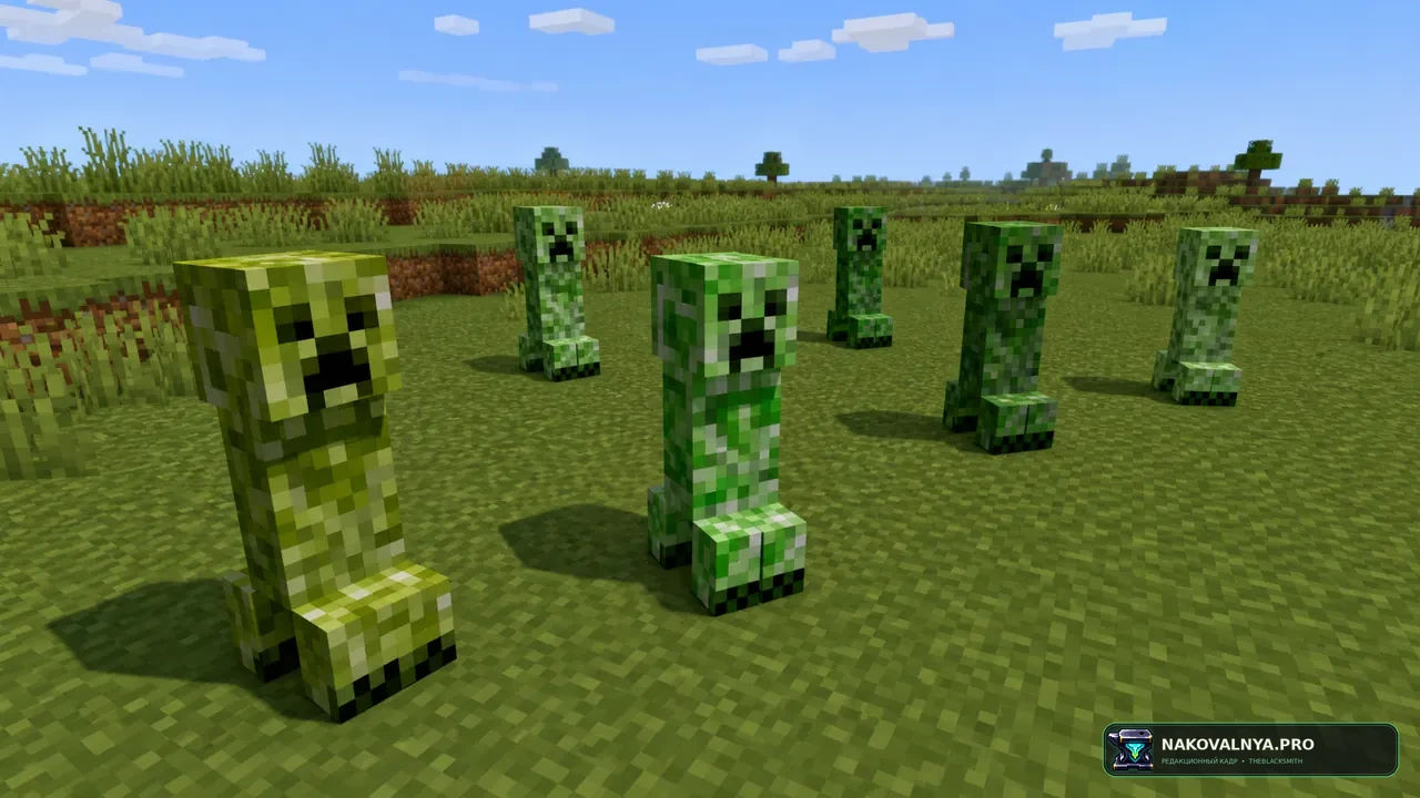 Изображение к проекту Fresh Animations: Creepers