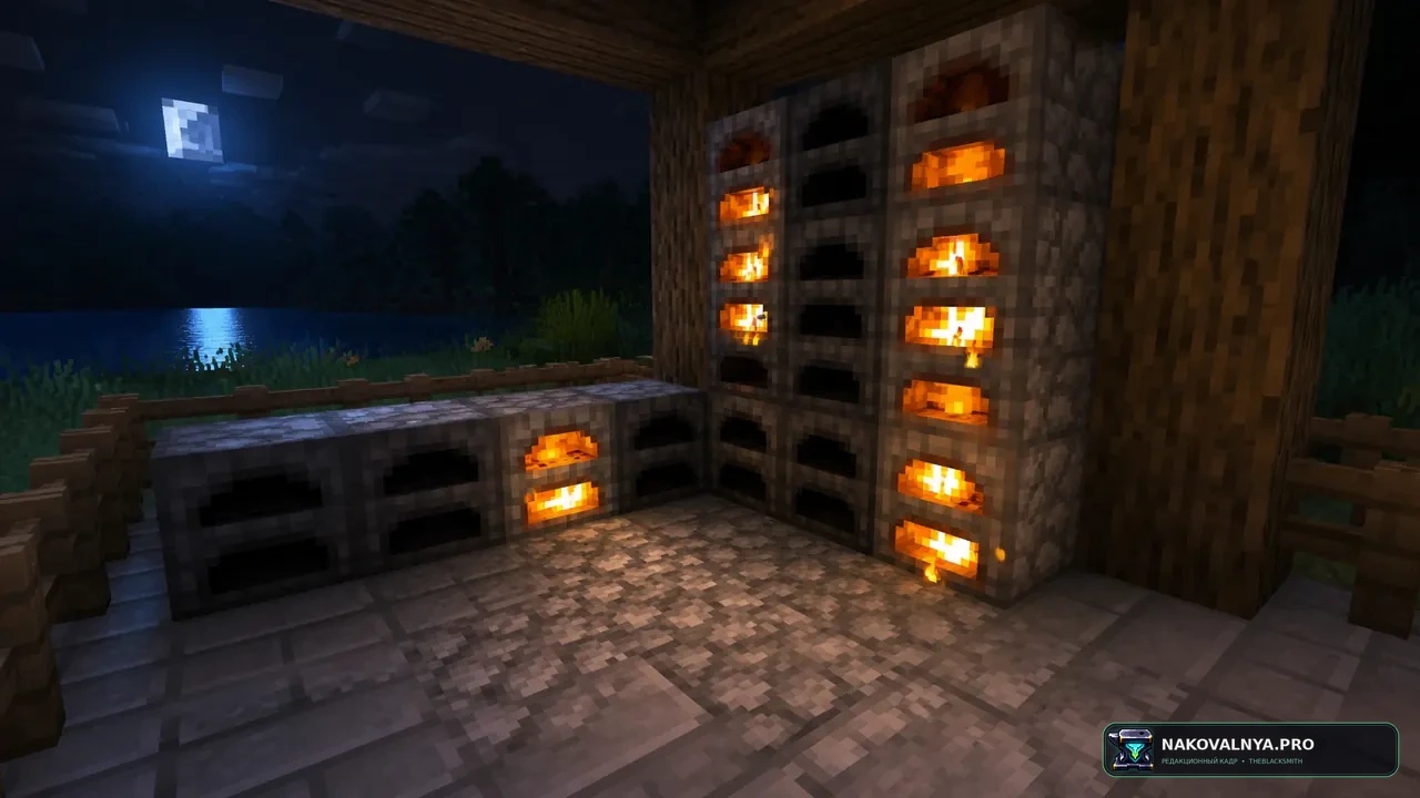 Furnaces Reimagined: объёмную печь с анимированным огнём — редакционная иллюстрация 2 из 3
