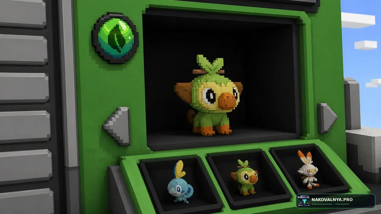 Generation 8 (Generations x Cobblemon): модели покемонов восьмого поколения для Generations — редакционная иллюстрация 3 из 3
