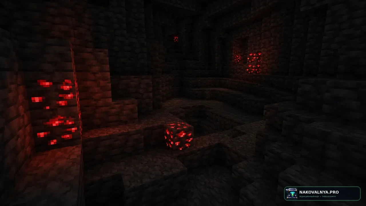 Изображение к проекту Glow Ores Vanilla (Without Optifine)