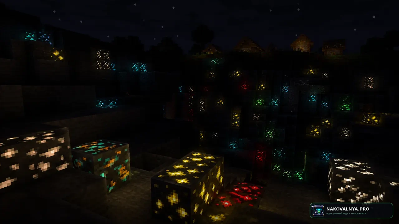 Изображение к проекту Glow Ores