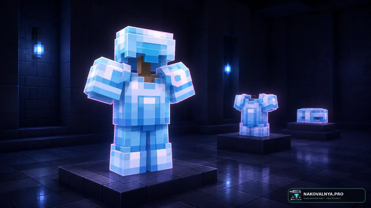 Изображение к проекту Glowing 3D Armor