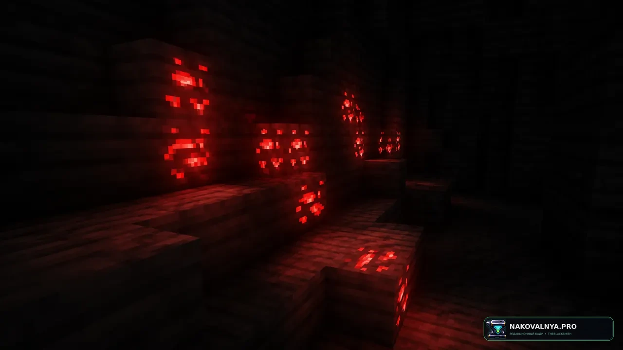 Glowing ores: светящиеся и лучше заметные руды — редакционная иллюстрация 2 из 3