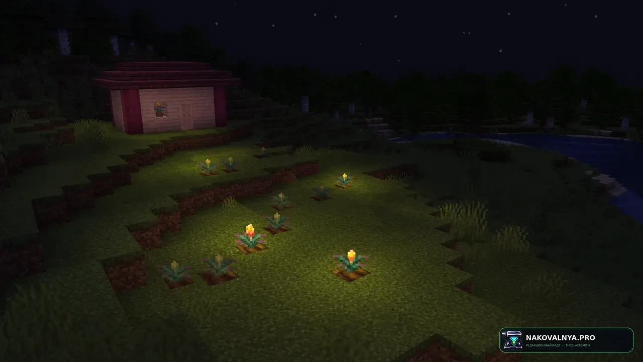 Изображение к проекту Glowing Torchflower