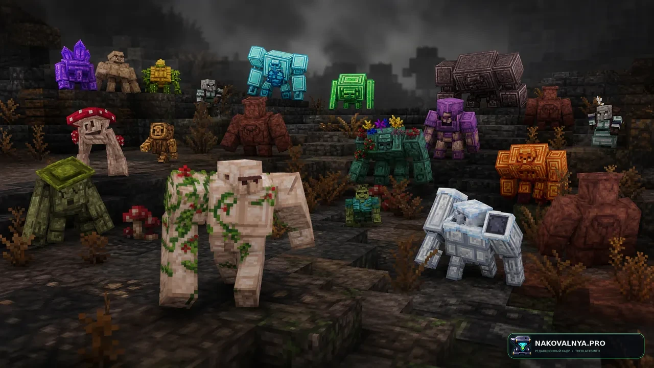 Изображение к проекту Golems Refreshed + Fresh Animations