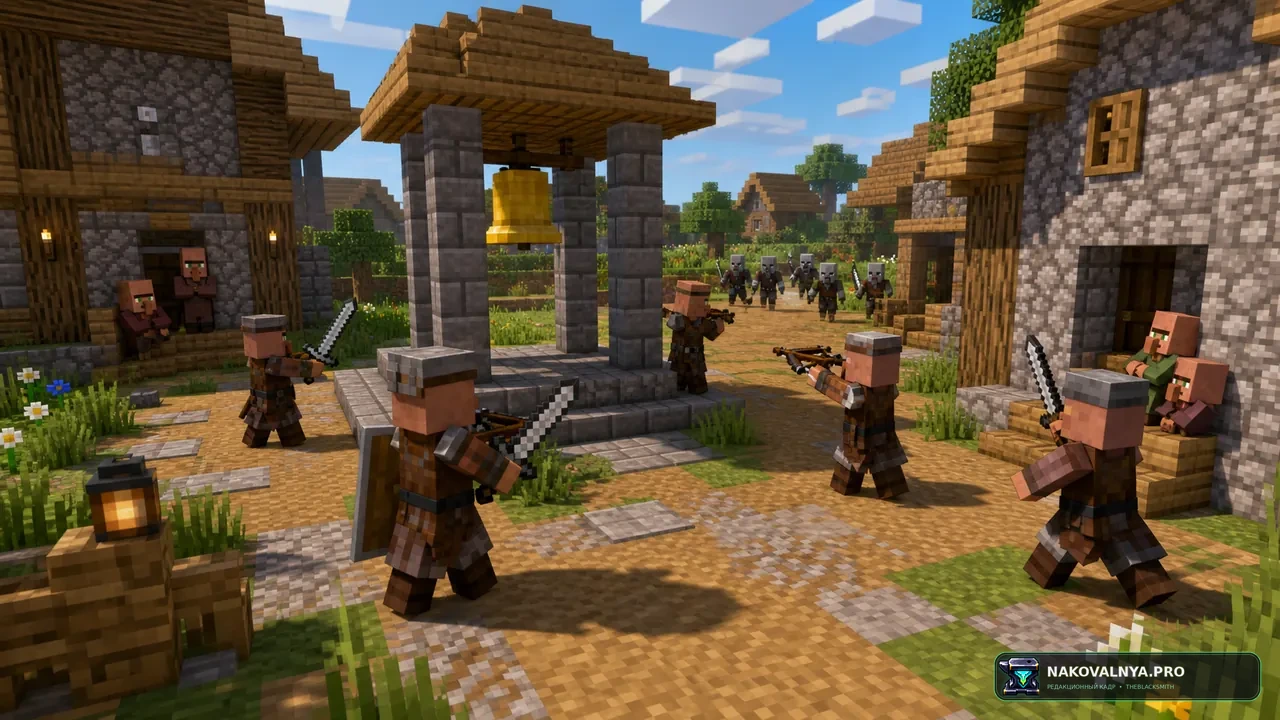 Изображение к проекту Guard Villagers