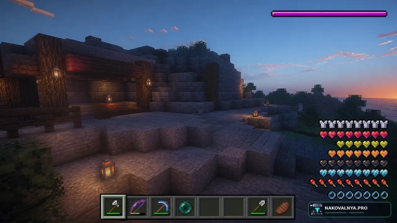 GUI Retextures: обновлённый светлый или тёмный интерфейс — редакционная иллюстрация 2 из 3