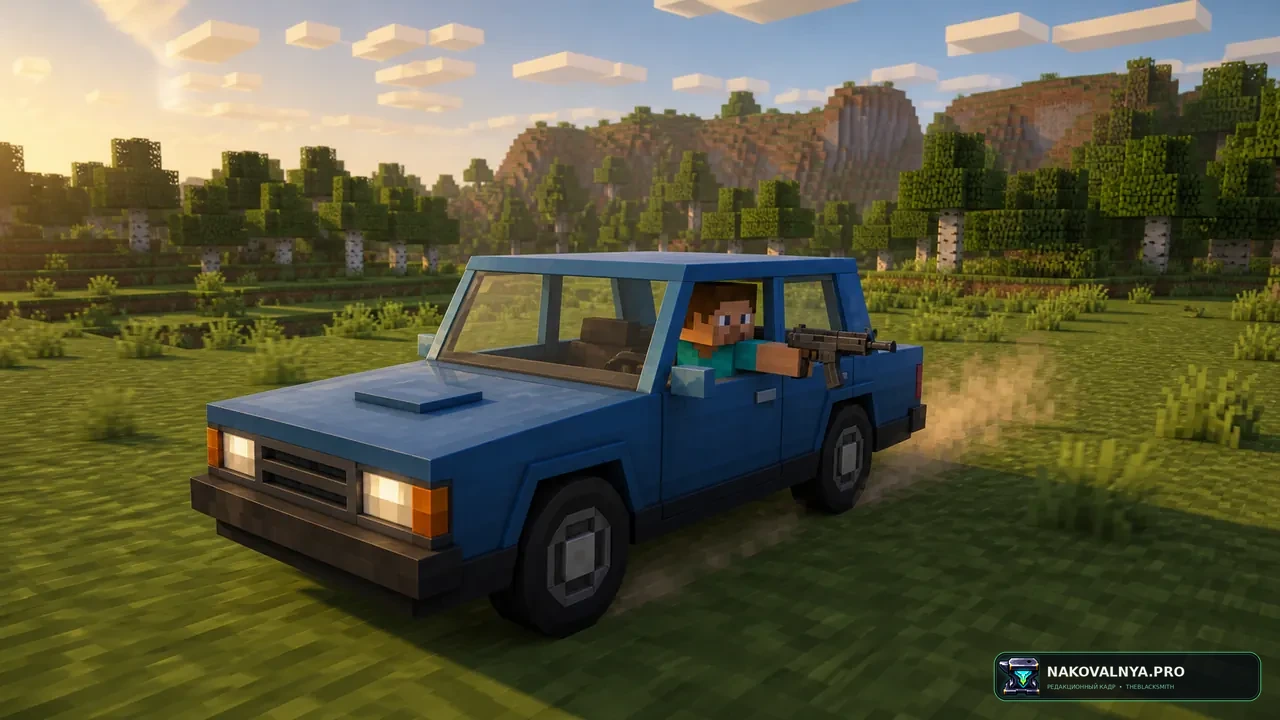 Изображение к проекту Guns, Cars and Morph