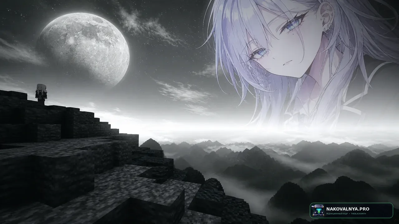 Haimiya Sky Overlay: аниме-небо с Хаймией — редакционная иллюстрация 3 из 3