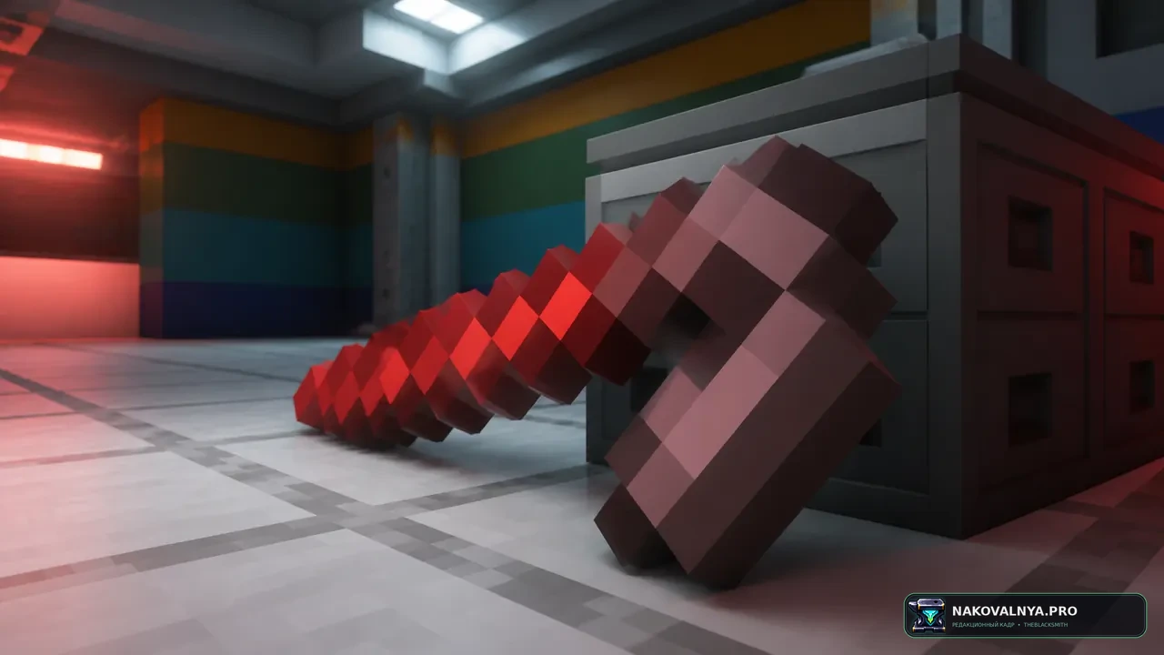 Half-Life Crowbar Mace: лом из Half-Life вместо булавы — редакционная иллюстрация 3 из 3