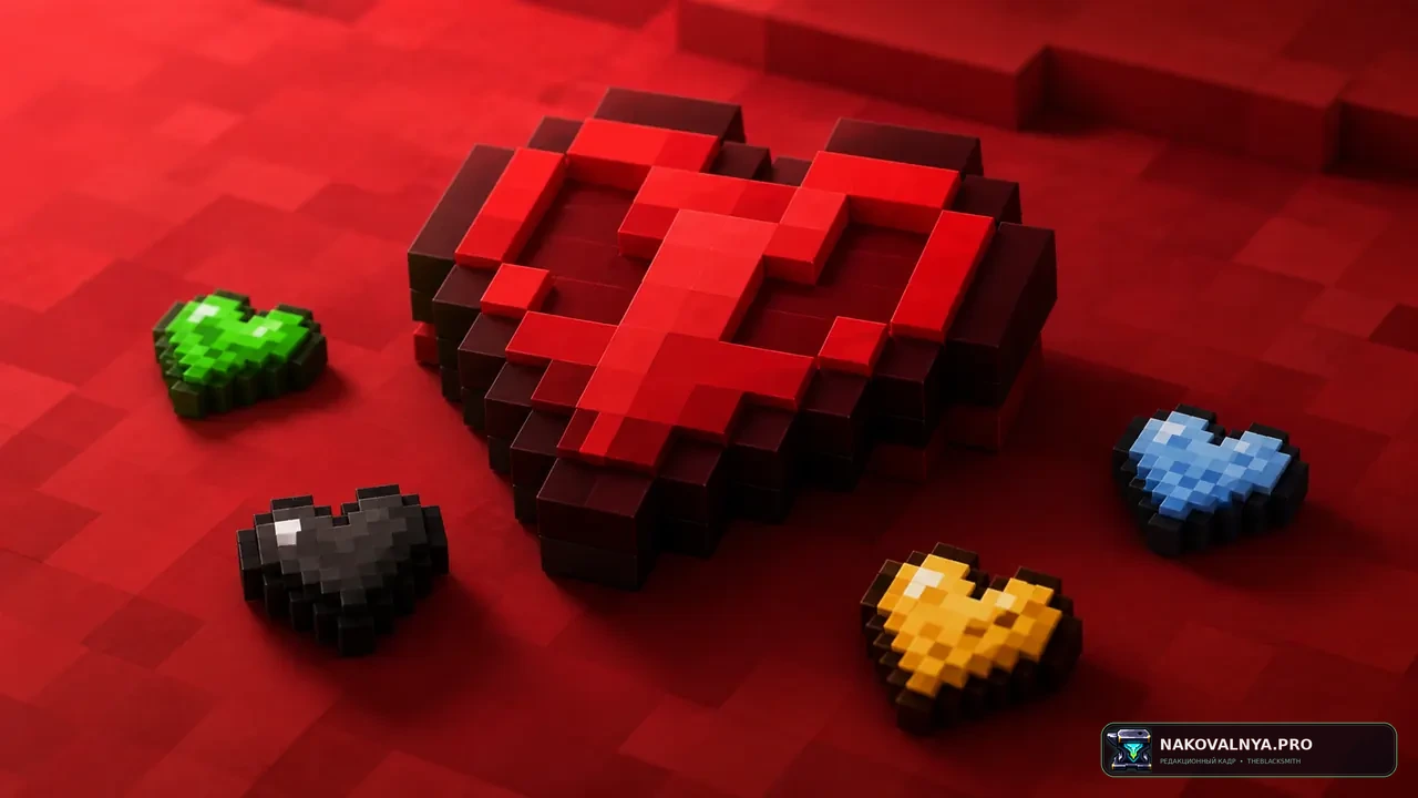 Hardcore Hearts+: хардкорные значки здоровья — редакционная иллюстрация 3 из 3