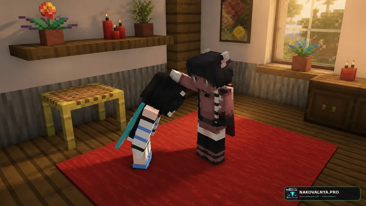 Headpat a Friend!: дружеские поглаживания игроков — редакционная иллюстрация 2 из 3