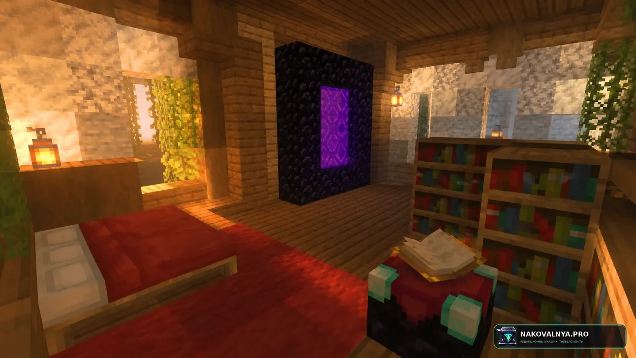 Hearthglow Cottagecore cosy shader: уютную cottagecore-атмосферу — редакционная иллюстрация 2 из 3
