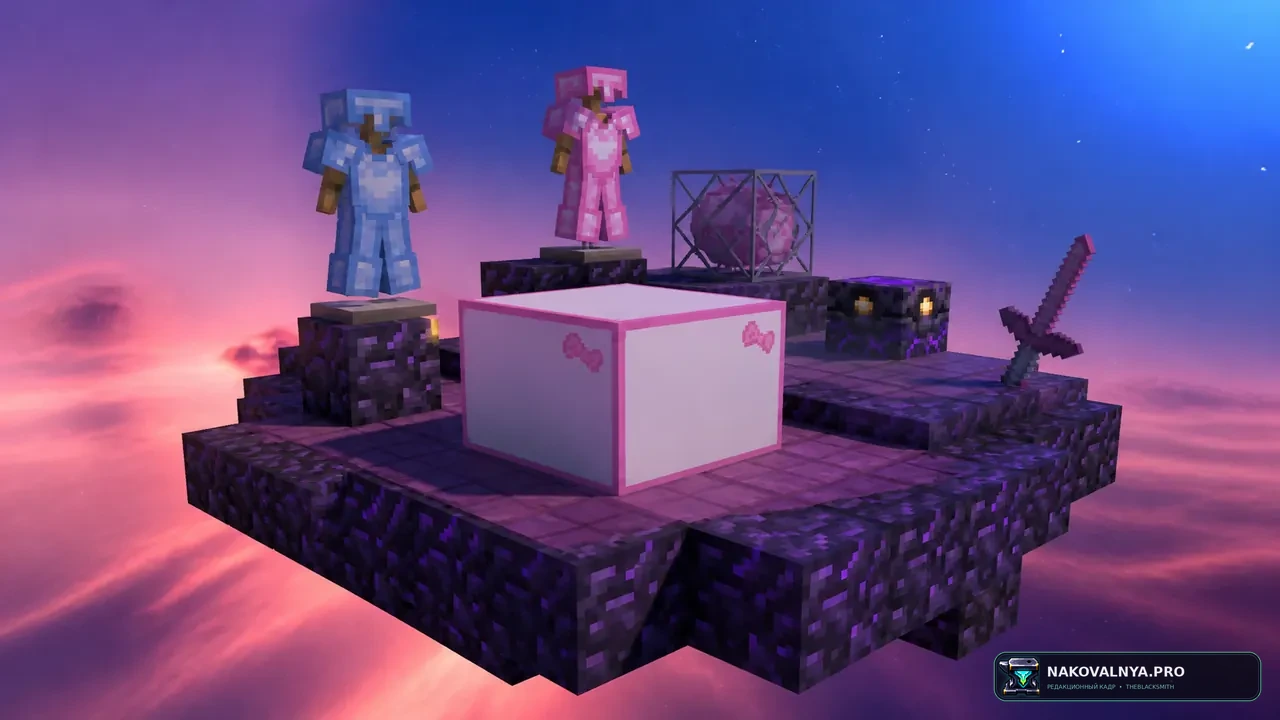 HelloKitty Texture Pack: розовое оформление для PvP — редакционная иллюстрация 2 из 3