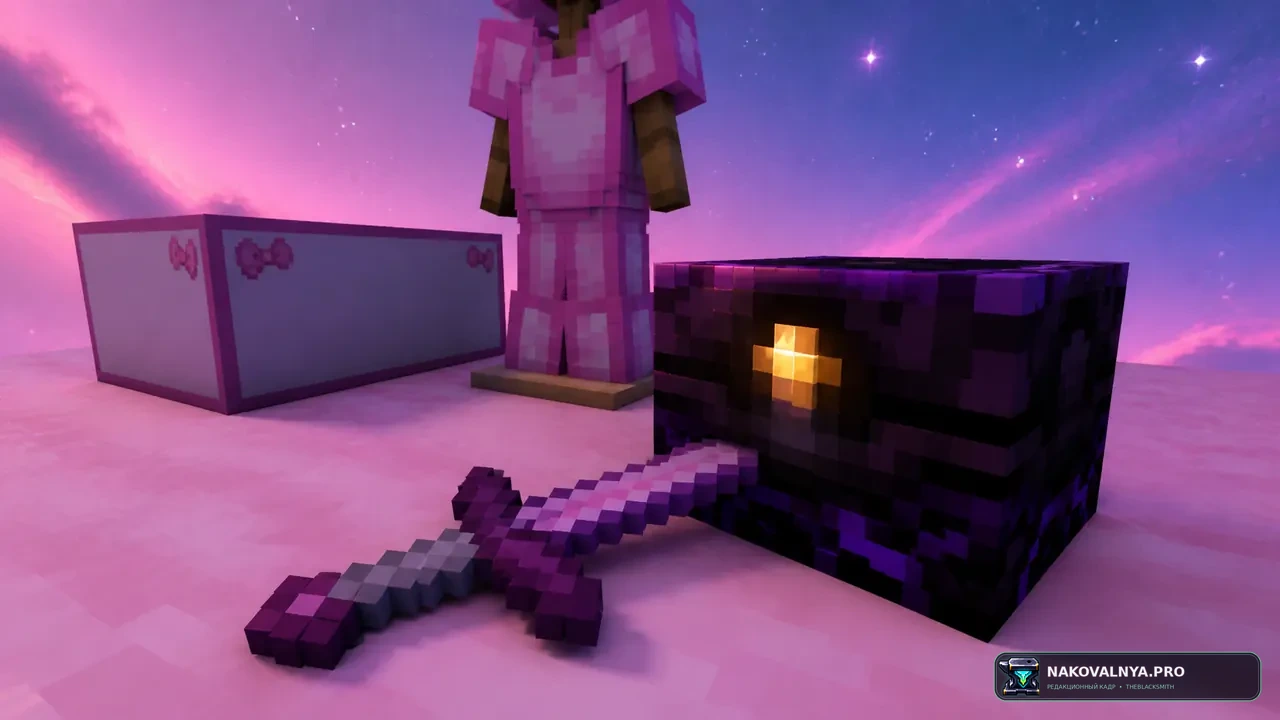 HelloKitty Texture Pack: розовое оформление для PvP — редакционная иллюстрация 3 из 3