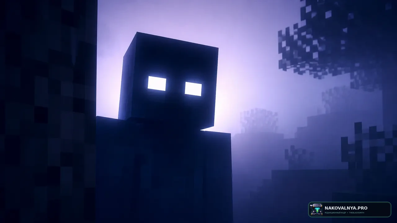 Herobrine: хоррор с Herobrine, проклятыми биомами и преследователями — редакционная иллюстрация 3 из 3
