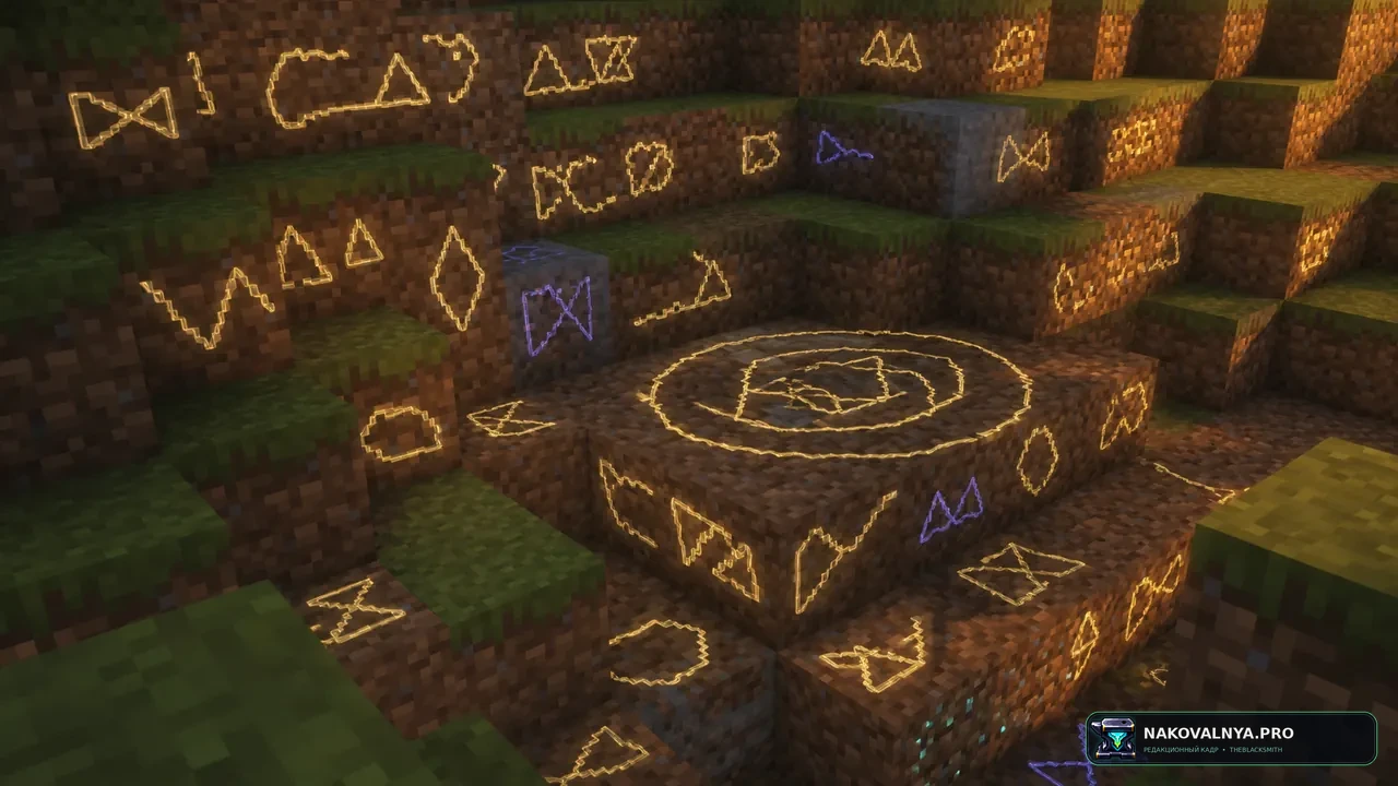 Hexwoven: Hex Casting, программируемую магию и стимпанк-автоматизацию — редакционная иллюстрация 2 из 3