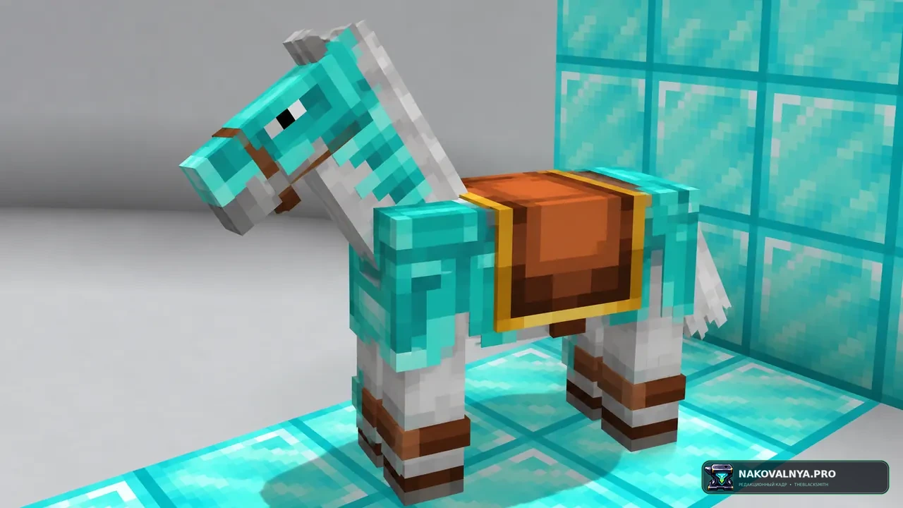 Horse Armor & Stuff x Fresh Animations: стилизованную конскую броню с анимациями — редакционная иллюстрация 3 из 3