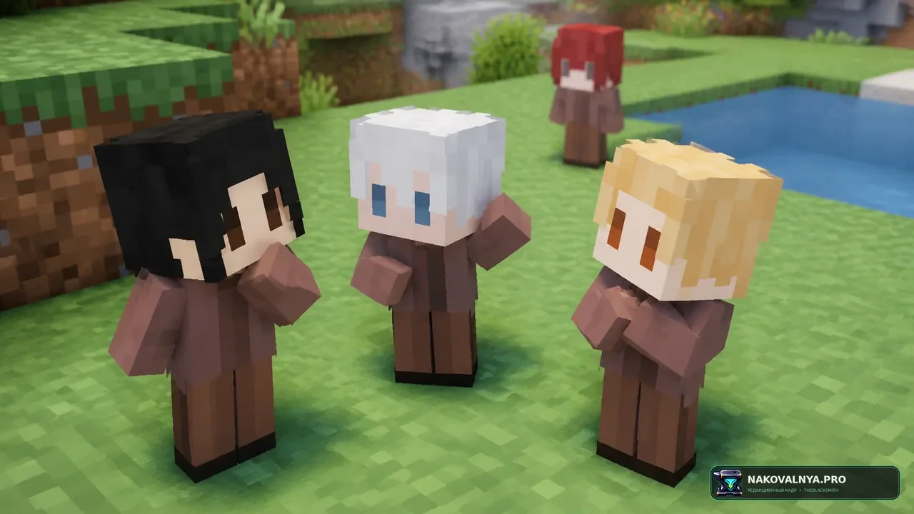 Human Era: Villagers & Illagers X Fresh Animations: человекоподобных жителей и переработанных разбойников — редакционная иллюстрация 3 из 3