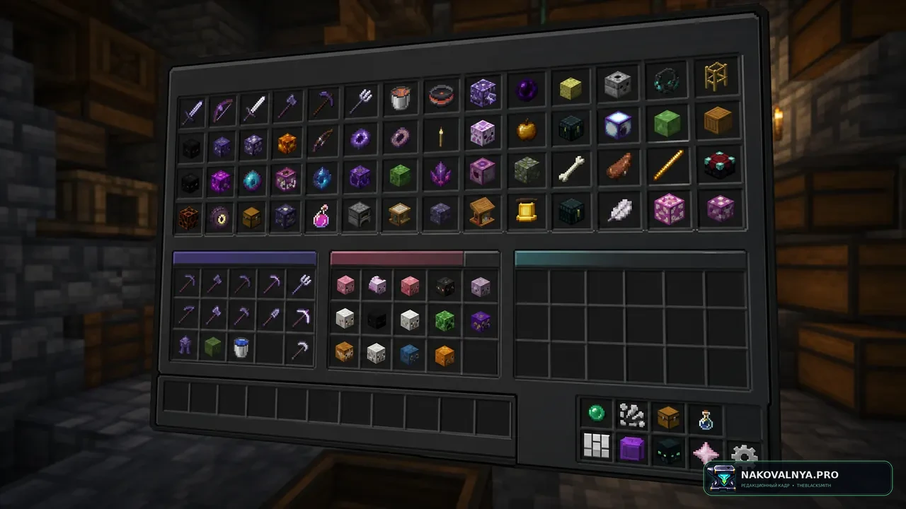 Hypixel Quality life: удобство игры в Hypixel SkyBlock — редакционная иллюстрация 3 из 3