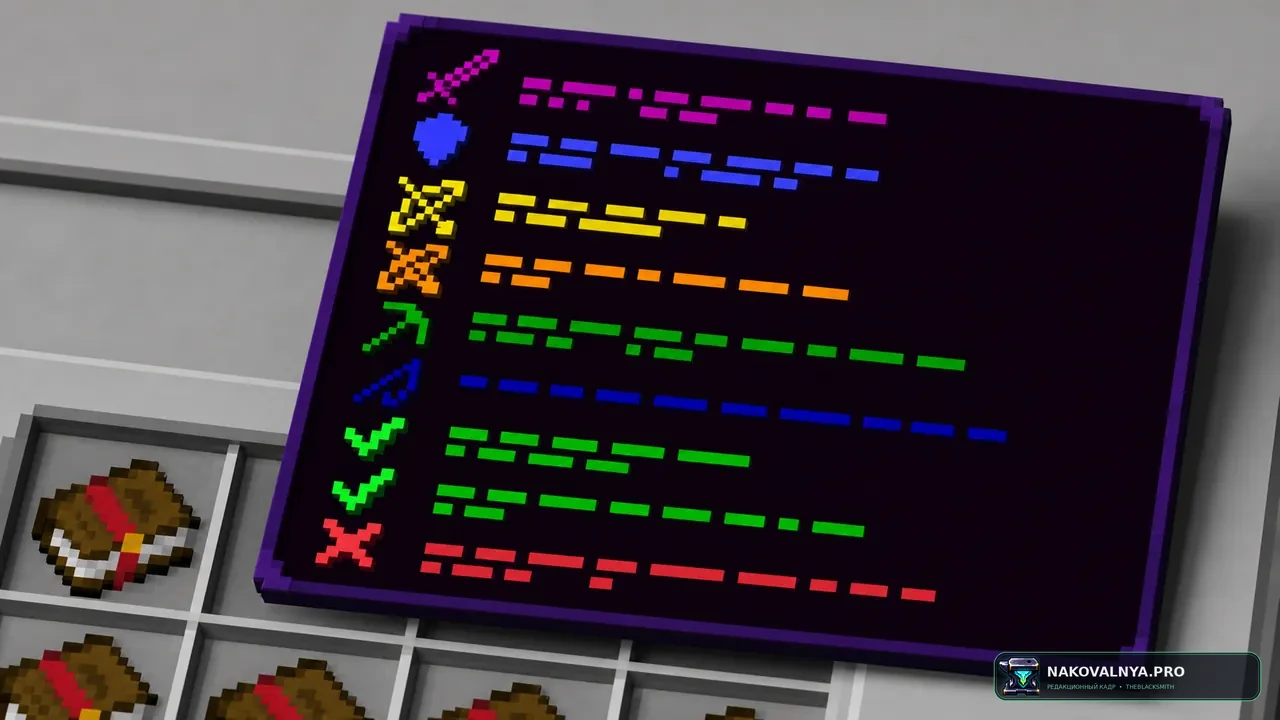 ic's Better Enchantments Pack: наглядные обозначения зачарований — редакционная иллюстрация 3 из 3