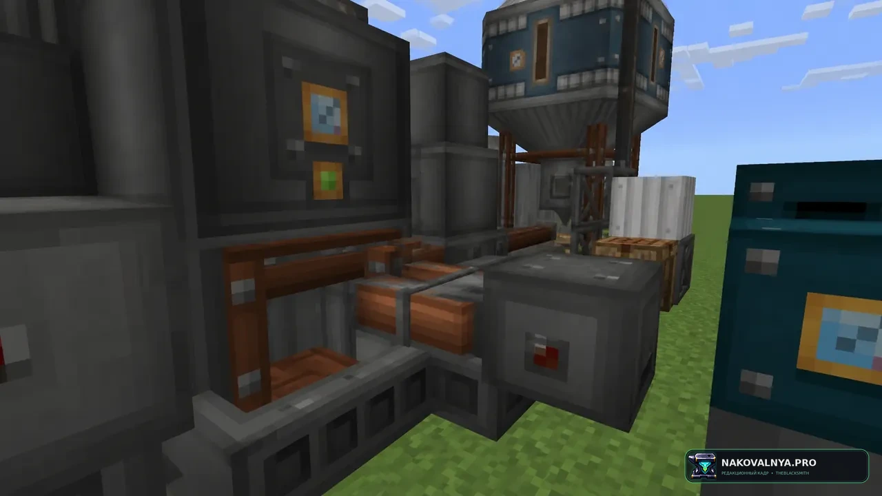 Immersive Engineering: ретрофутуристическую промышленность и механизмы — редакционная иллюстрация 3 из 3