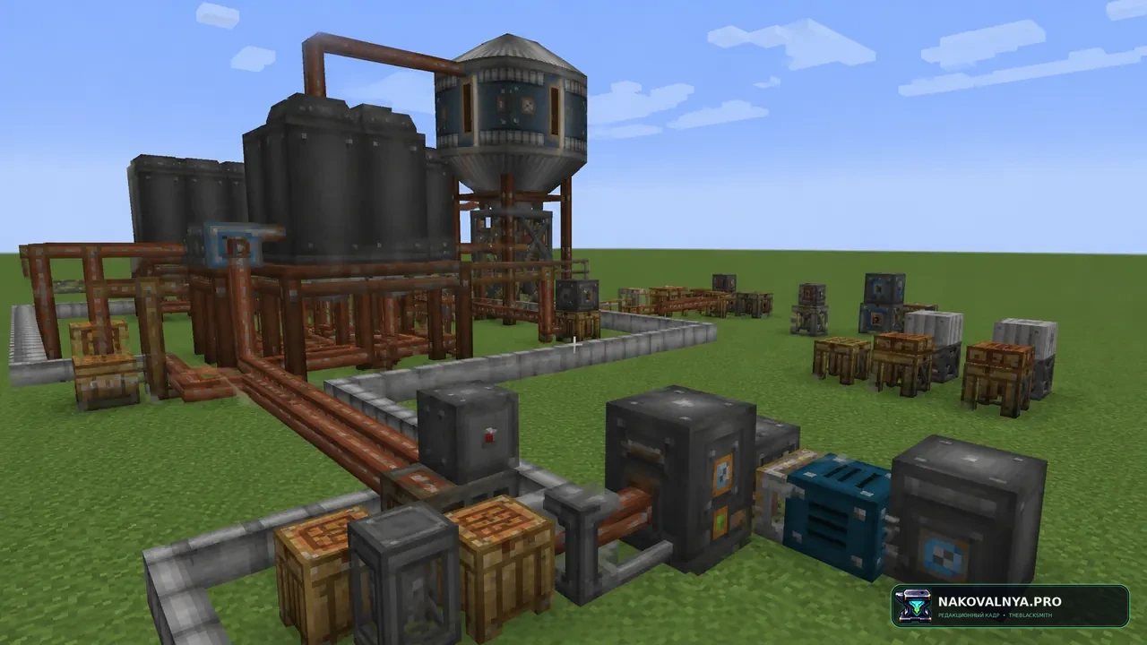 Изображение к проекту Immersive Engineering